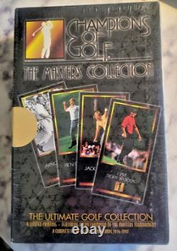Tiger Woods Rookie 1997 Masters Collection Sealed Set Grand Slam Ventures Rc
