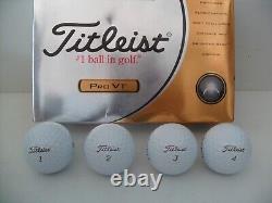 Titleist Pro V1 ROLEX Golf Balls 1 Dozen BRAND NEW in Box 4 Sleeves