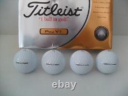Titleist Pro V1 ROLEX Golf Balls 1 Dozen BRAND NEW in Box 4 Sleeves
