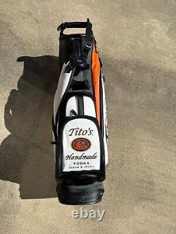 Tito's Vodka X Vessel Golf Bag Stand High Quality Brand New In Box