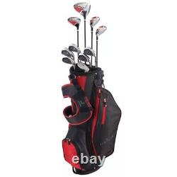 Top Flite Golf Men's XL 13-Piece Complete Club Bag Box Set Pick Color Flex NEW