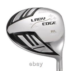 Tour Edge Lady Edge Complete Box Set Black / White Full Golf Set