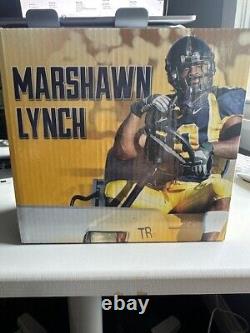 UC Berkeley Cal Bears 2016 Marshawn Lynch Golf Cart Bobblehead With Box NEW