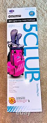 US Kids Golf 5-club Set Height 48-51 Ages 6-8 NEW IN BOX