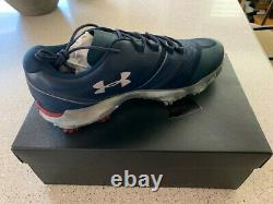 Under Armour Golf Shoes Jordan Spieth-navy Blue-size 9-new In Box-never Worn