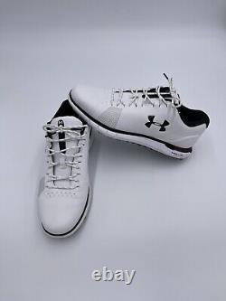 Under Armour Men's HOVR Fade Golf Shoe Spikeless 7 White 3022764 100 -No Box