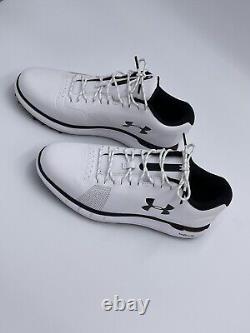 Under Armour Men's HOVR Fade Golf Shoe Spikeless 7 White 3022764 100 -No Box