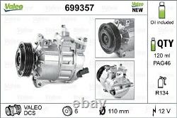 VALEO AC Compressor For VW AUDI SEAT SKODA PROTON Arteon Beetle Caddy 5K0820803