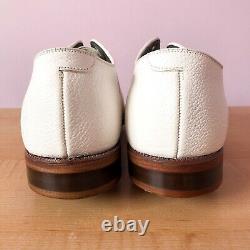 VINTAGE FootJoy Classics White Leather V-saddle golf shoes Men's 8D / NEW in Box