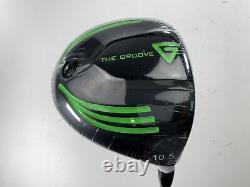 Vertical Groove Golf The Groove Driver 10.5 Aldila NVS 65g Stiff RH HC New Box