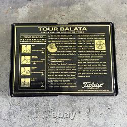 Vintage Box of 12 Titleist Tour Balata 100 Golf Balls 1 Dozen