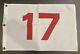 Vintage Cotton Golf Pin Flag Hole #17 New in Box Augusta National Masters