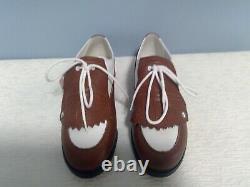 Vintage Eastland Men's Oxford Kilties Golf Shoes NEW in Box Made in USA Size 11M