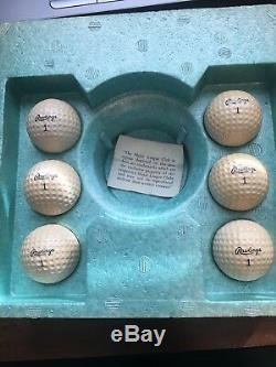 Vintage Official Major League MLB Golf Ball Set Rawlings VERY RARE New In Box