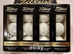 Vintage & Rare- New in Boxes- Titliest Tour Balata 100 golf balls- 2 dz-24 total