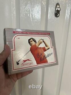 Vintage Seve Ballesteros Slazenger Golf Balls Brand New Boxed Rare
