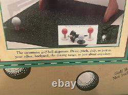 Vtg Quick Tee Golf Ball Dispenser W Dispensing Arm + Original Box SEALED NEW