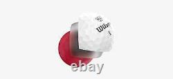 Wilson Staff Triad Tour Golf Balls (4) Dozen Boxed White Painted