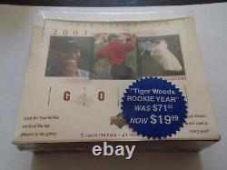 X1 2001 Upper Deck Golf Premier Edition Box New Sealed TexasNerdGames #1