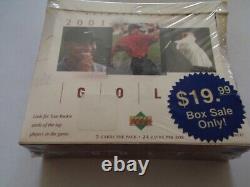 X1 2001 Upper Deck Golf Premier Edition Box New Sealed TexasNerdGames #2