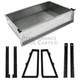 Yamaha Drive2 Golf Cart Aluminum Diamond Plate Utility Cargo Box with Brackets