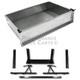 Yamaha Drive Golf Cart Aluminum Diamond Plate Utility Cargo Box with Brackets